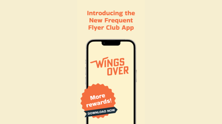 Introducing the new frequent flyer club app from Wings Over